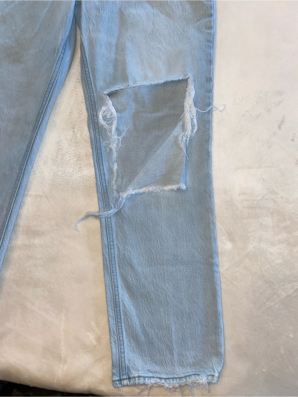 Abercrombie & Fitch Curve Love '90s
Straight Ultra High Rise Jeans Women's 27 - Picture 3 of 14